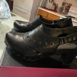 Dansko Ryder Full Grain Black Leather Shoe size 41